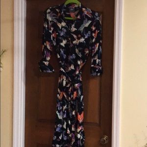 Maeve by Anthropologie Martina Birds shirtdress